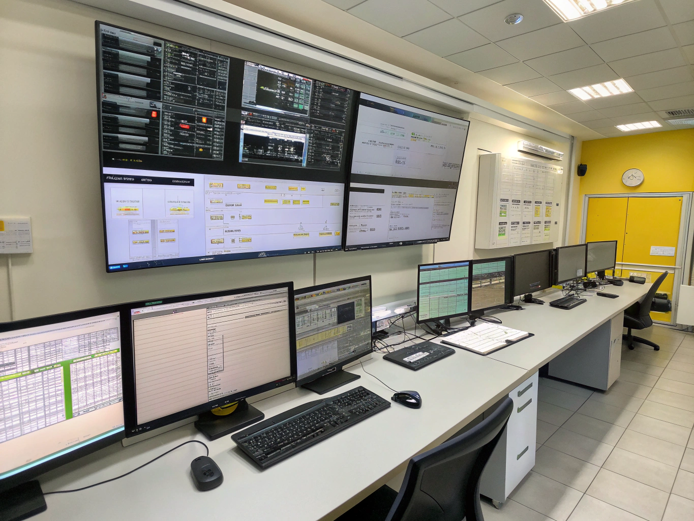 Professional IT technical support workbench with diagnostic equipment